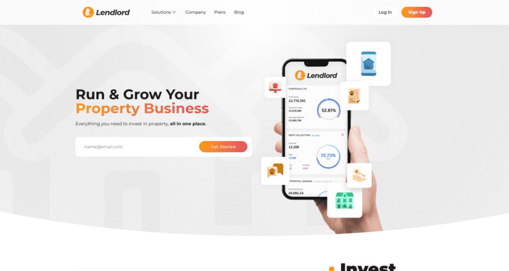 Lendlord Website New Design