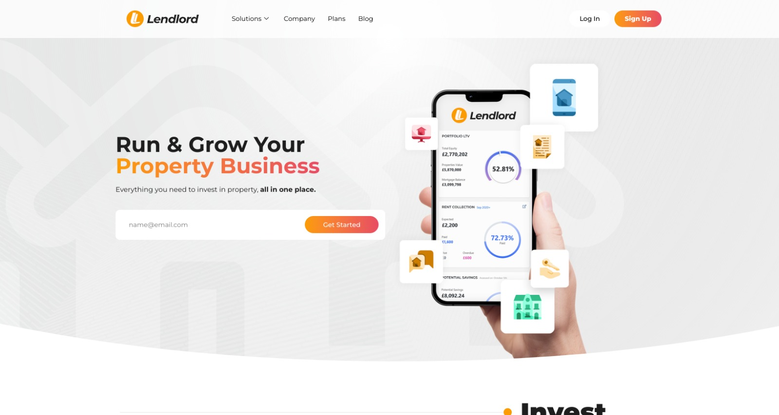 Lendlord Website New Design